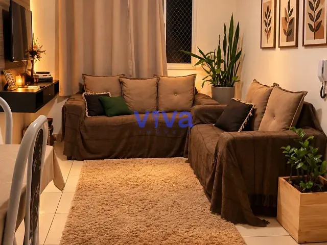 Apartamento 2 quartos e 1 banheiro, à venda, no bairro Independência - 1º Complemento Setor das Mansões em Aparecida de Goiânia