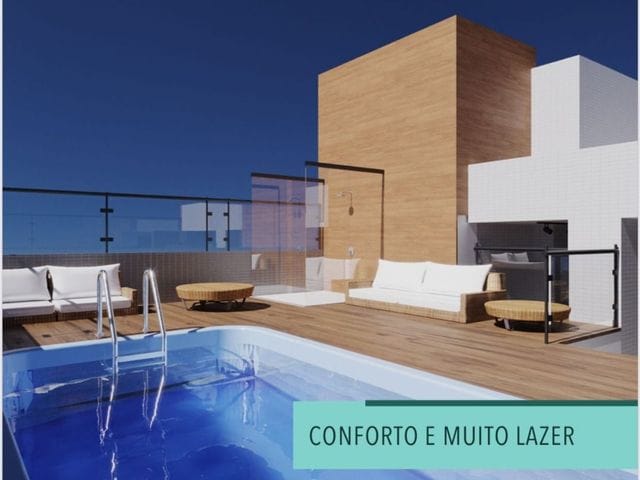Apartamento 2 quartos e 1 banheiro, à venda, no bairro Bessa em João Pessoa
