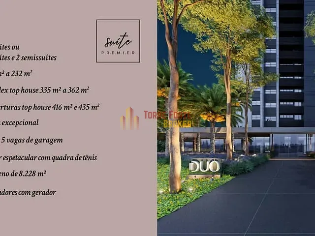 Apartamento com 225m² 4 quartos e 4 banheiros, à venda, no bairro Vila da Serra em Nova Lima