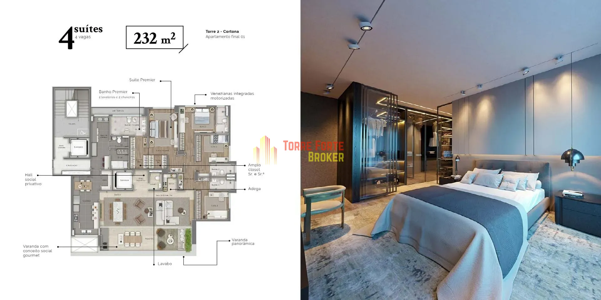 Apartamento, 4 quartos, 224 m² - Foto 35