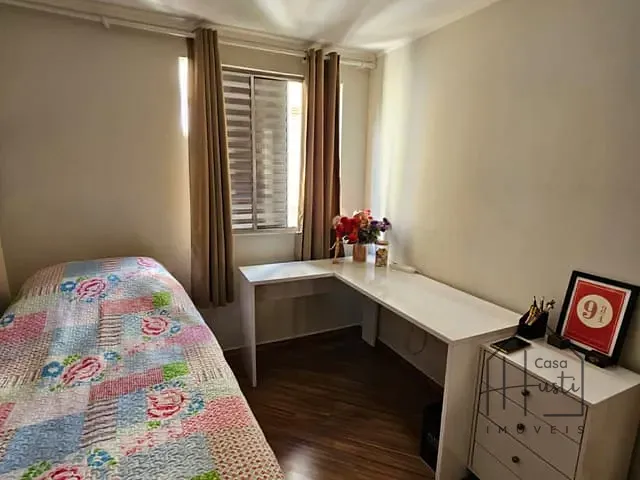 Apartamento 2 quartos e 1 banheiro, à venda, no bairro Jardim Caiapiá em Cotia