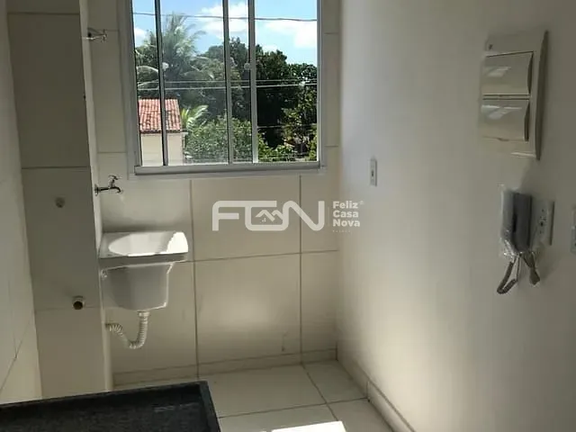 Apartamento 2 quartos e 1 banheiro, para alugar, no bairro Bairro Novo em Camaçari