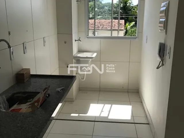 Apartamento 2 quartos e 1 banheiro, para alugar, no bairro Bairro Novo em Camaçari