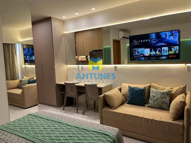 Apartamento com 28m² 1 quarto e 1 banheiro, à venda, no bairro Porto de Galinhas em Ipojuca
