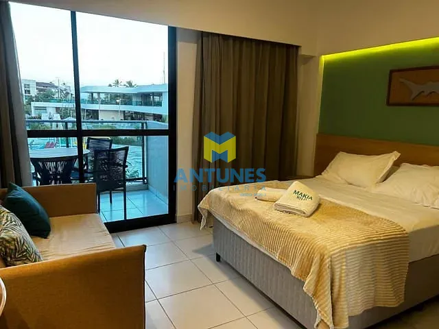Apartamento com 28m² 1 quarto e 1 banheiro, à venda, no bairro Porto de Galinhas em Ipojuca