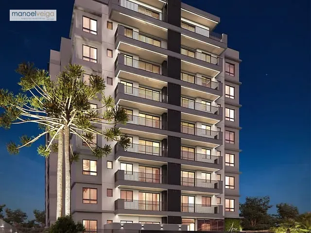 Apartamento 2 quartos e 1 banheiro, à venda, no bairro Centro em Curitiba