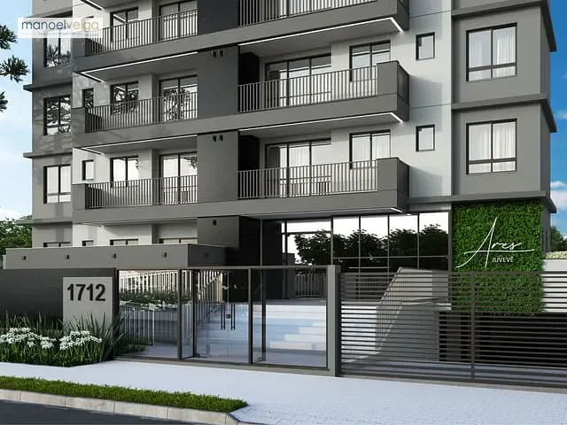 Apartamento 2 quartos e 1 banheiro, à venda, no bairro Centro em Curitiba