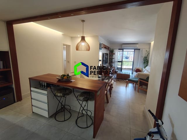 Apartamento com 130m² 3 quartos e 3 banheiros, à venda, no bairro Barra da Tijuca em Rio de Janeiro