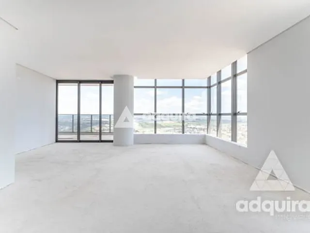 Apartamento com 313m² 3 quartos e 5 banheiros, à venda, no bairro Oficinas em Ponta Grossa
