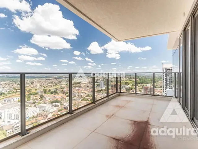 Apartamento com 313m² 3 quartos e 5 banheiros, à venda, no bairro Oficinas em Ponta Grossa