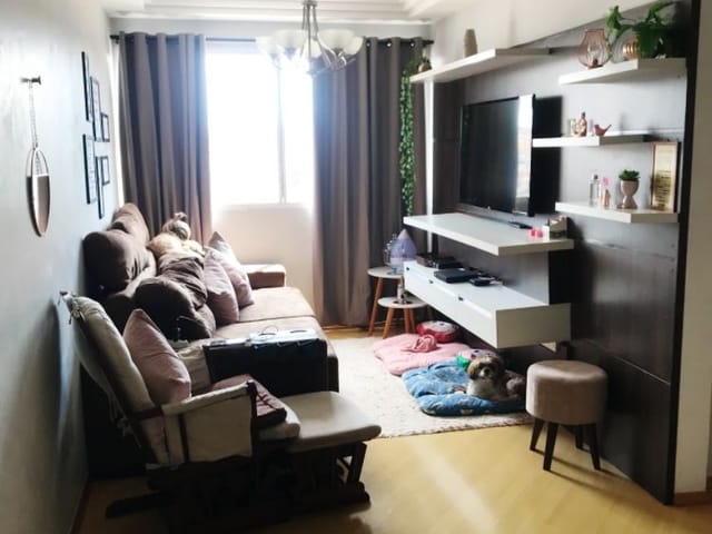 Apartamento com 65m² 3 quartos e 1 banheiro, à venda, no bairro Jardim Neide em São Paulo