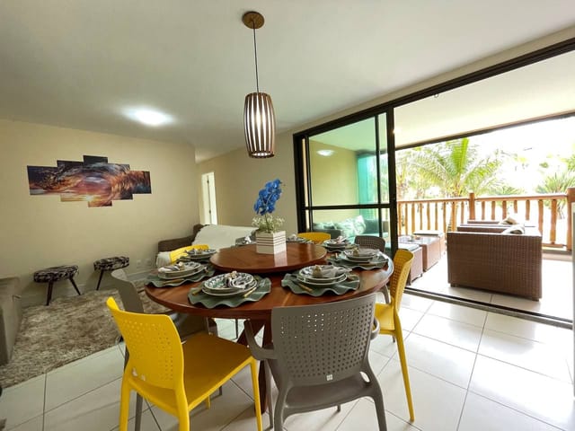 Apartamento com 100m² 4 quartos e 2 banheiros, à venda, no bairro Praia de Cumbuco em Caucaia