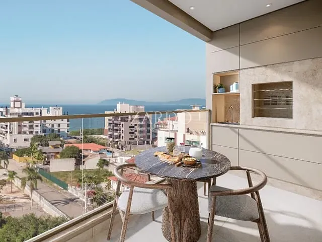 Apartamento 2 quartos e 2 banheiros, à venda, no bairro Praia Grande em Governador Celso Ramos