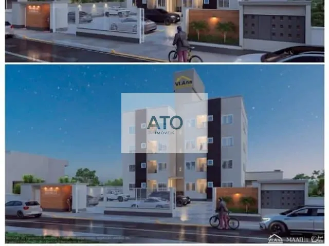 Apartamento 2 quartos e 1 banheiro, à venda, no bairro mata atlantica II em Tijucas