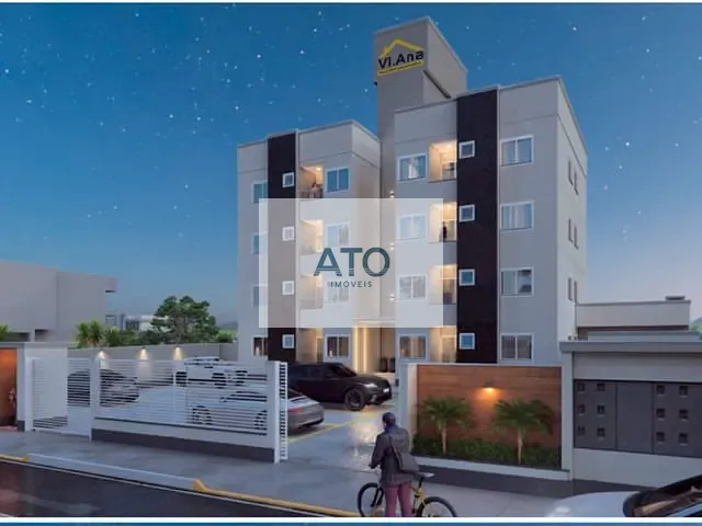 Apartamento 2 quartos e 1 banheiro, à venda, no bairro mata atlantica II em Tijucas