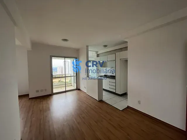 Apartamento com 69m² 2 quartos e 2 banheiros, para alugar, no bairro Gleba Palhano em Londrina