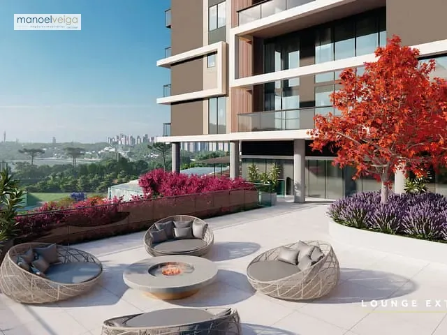 Apartamento com 197m² 4 quartos e 1 banheiro, à venda, no bairro Mossunguê em Curitiba