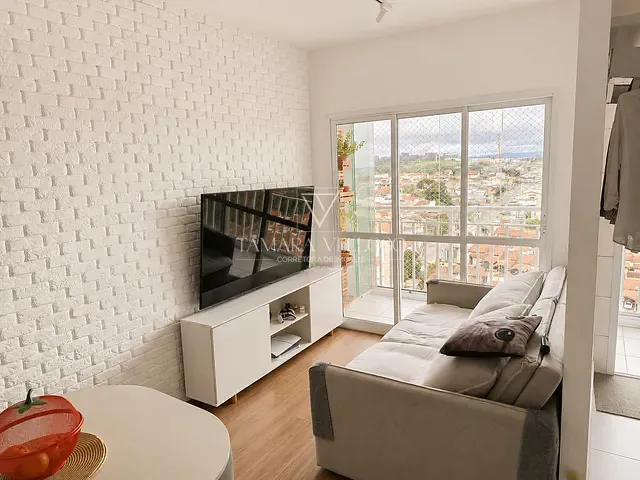 Apartamento 3 quartos e 2 banheiros, à venda, no bairro Mogi Moderno em Mogi das Cruzes