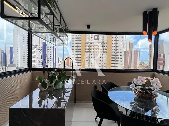 Apartamento 4 quartos e 5 banheiros, à venda, no bairro Jardim Oceania em João Pessoa