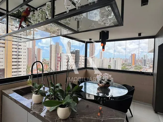 Apartamento 4 quartos e 5 banheiros, à venda, no bairro Jardim Oceania em João Pessoa