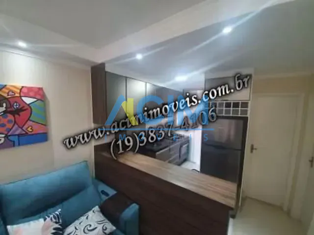 Apartamento 2 quartos e 1 banheiro, à venda, no bairro Vargeão em Jaguariúna