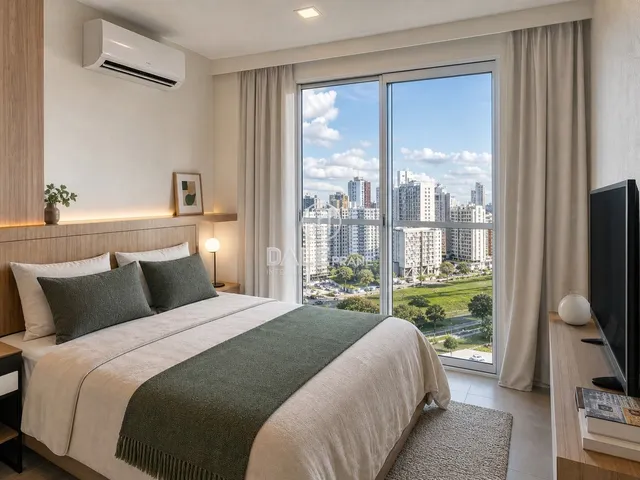 Apartamento com 45m² 2 quartos e 2 banheiros, à venda, no bairro Sul (Águas Claras) em Brasília
