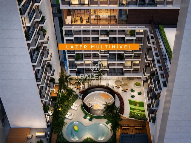 Apartamento com 45m² 2 quartos e 2 banheiros, à venda, no bairro Sul (Águas Claras) em Brasília