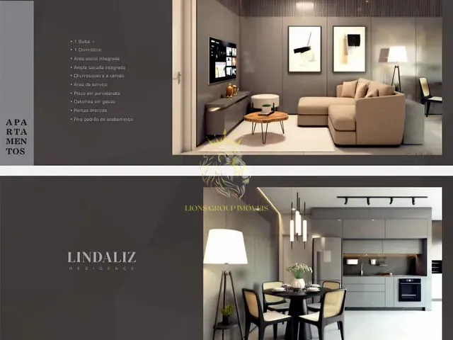 Apartamento 2 quartos e 2 banheiros, à venda, no bairro Areias em Camboriú