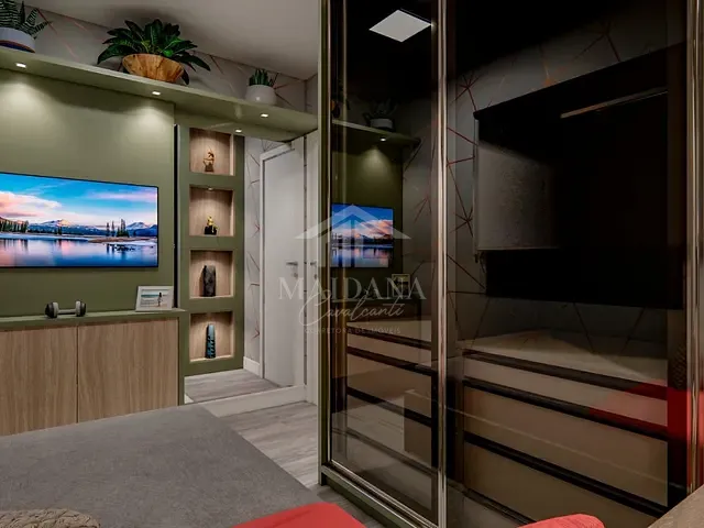 Apartamento com 110m² 3 quartos e 2 banheiros, à venda, no bairro Centro em São José dos Pinhais