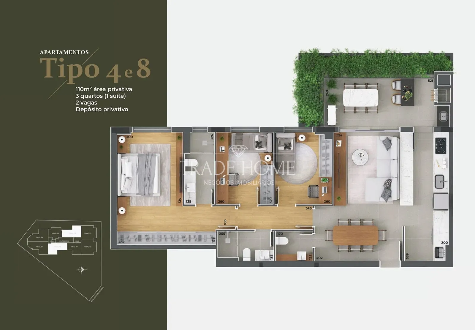Apartamento, 3 quartos, 110 m² - Foto 24