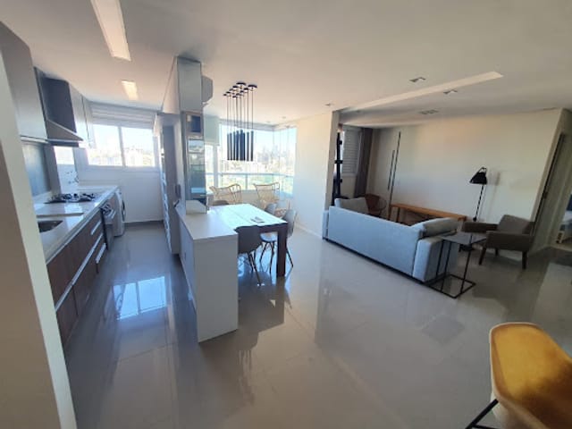 Foto do Apartamento - Apartamento mobiliado com 1 suíte com sala ampliada e 2 vagas na Vila Romana | Vion Imóveis