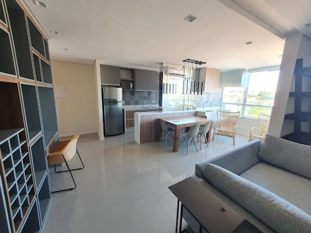 Foto do Apartamento - Apartamento mobiliado com 1 suíte com sala ampliada e 2 vagas na Vila Romana | Vion Imóveis