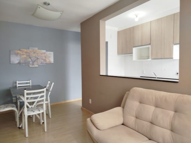 Apartamento com 50m² 2 quartos e 1 banheiro, à venda, no bairro Chácara Letônia em Americana