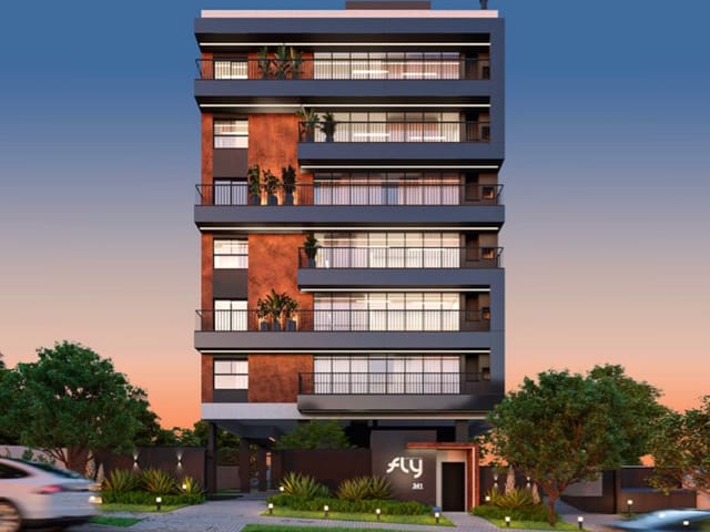 Apartamento com 63m² 2 quartos e 2 banheiros, à venda, no bairro Cabral em Curitiba