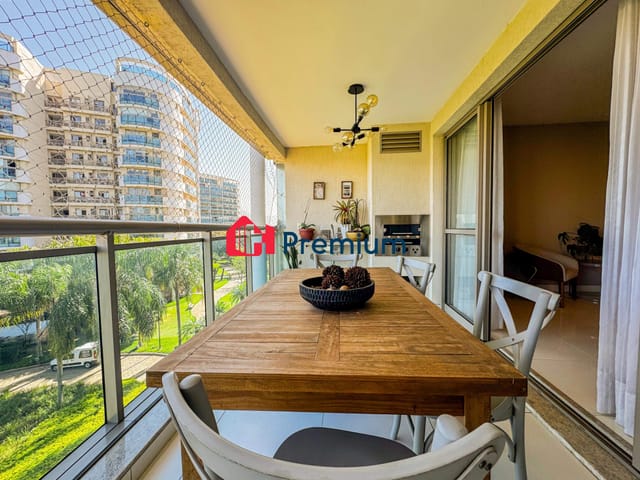 Apartamento 4 quartos e 5 banheiros, à venda, no bairro Barra da Tijuca em Rio de Janeiro