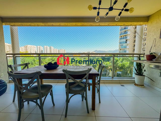 Apartamento 4 quartos e 5 banheiros, à venda, no bairro Barra da Tijuca em Rio de Janeiro
