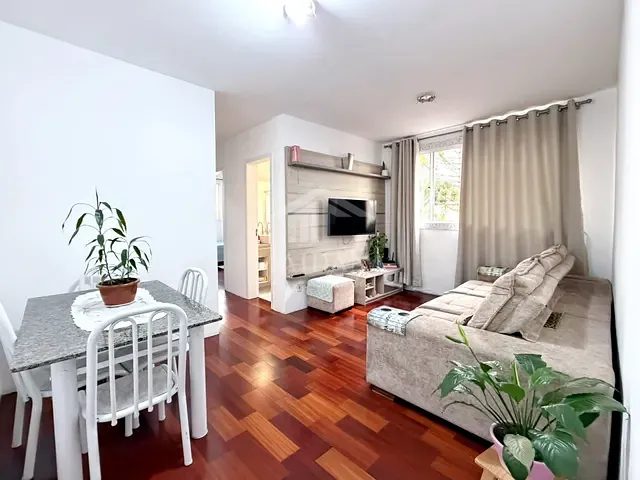Apartamento 2 quartos e 1 banheiro, à venda, no bairro Parque da Fonte em São José dos Pinhais