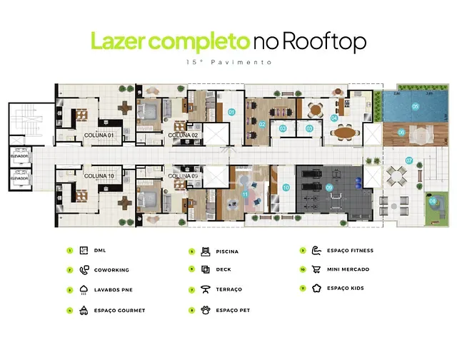 Apartamento com 43m² 2 quartos e 1 banheiro, à venda, no bairro Bom Pastor em Juiz de Fora