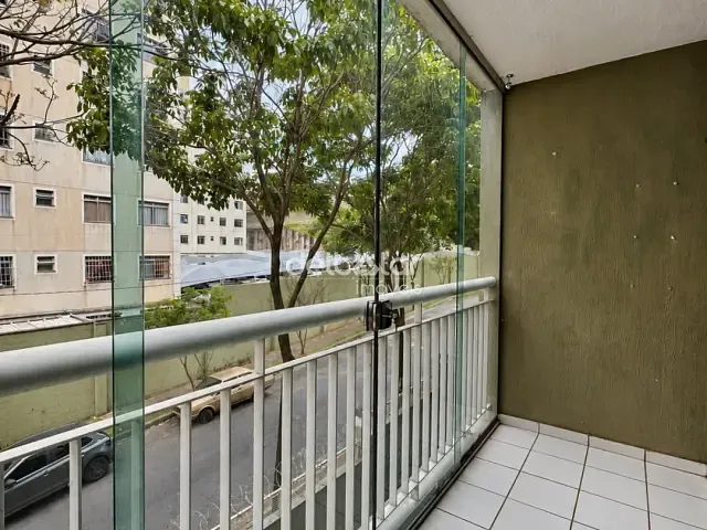 Apartamento com 56m² 2 quartos e 1 banheiro, para alugar, no bairro Parque São Pedro (Venda Nova) em Belo Horizonte