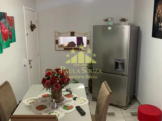 Apartamento 2 quartos e 2 banheiros, à venda, no bairro Jardim Bela Vista em Bauru