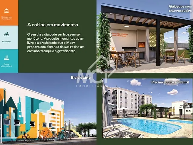 Apartamento 2 quartos e 1 banheiro, à venda, no bairro Fragata em Pelotas