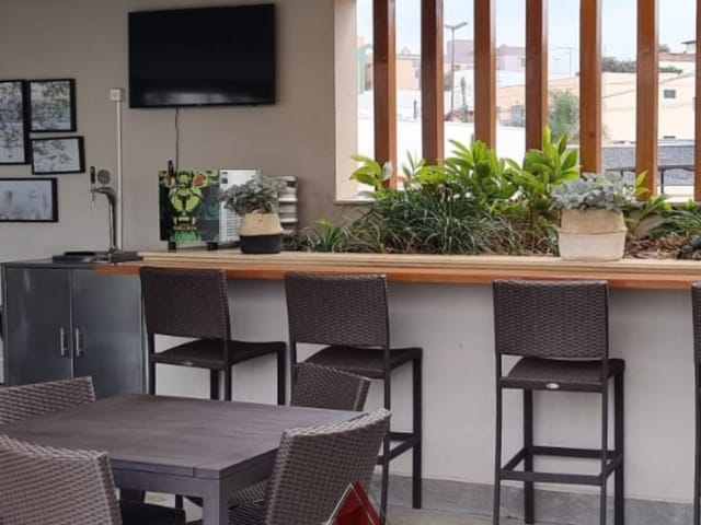 Apartamento 1 quarto e 2 banheiros, para alugar, no bairro Jardim Consolação em Franca