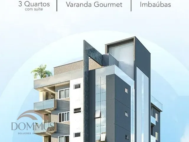 Apartamento com 90m² 3 quartos e 2 banheiros, à venda, no bairro Imbaúbas em Ipatinga