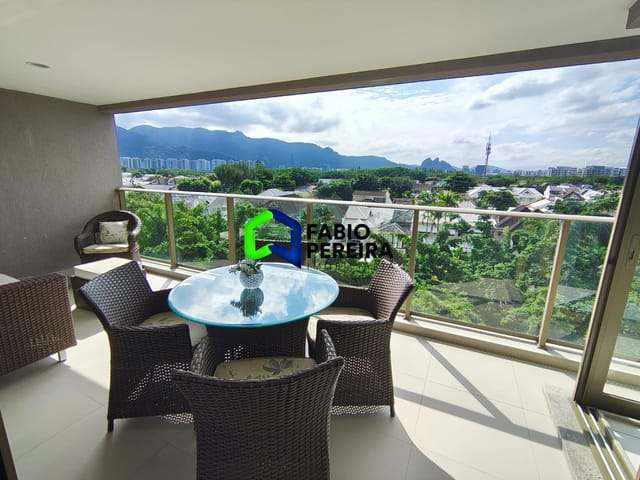 Apartamento com 122m² 3 quartos e 2 banheiros, à venda, no bairro Barra da Tijuca em Rio de Janeiro