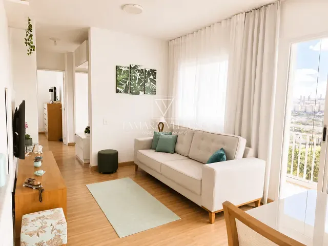 Apartamento 3 quartos e 2 banheiros, à venda, no bairro Cézar de Souza em Mogi das Cruzes