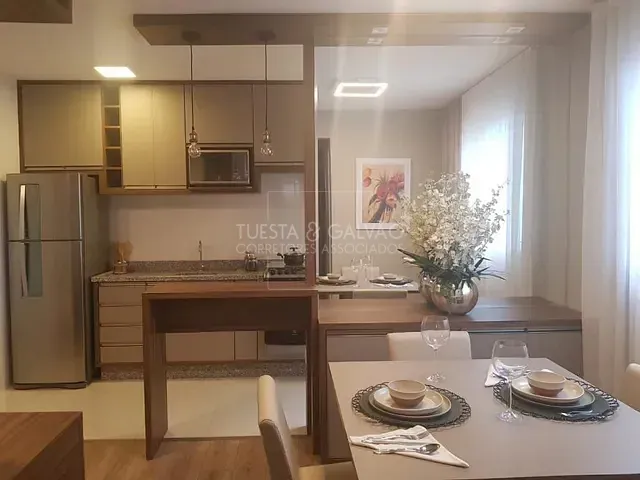 Apartamento com 37m² 1 quarto e 1 banheiro, à venda, no bairro Planta Almirante em Almirante Tamandaré
