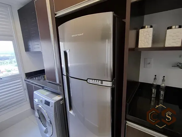 Apartamento com 55m² 1 quarto e 2 banheiros, para alugar, no bairro Vila Homero em Indaiatuba