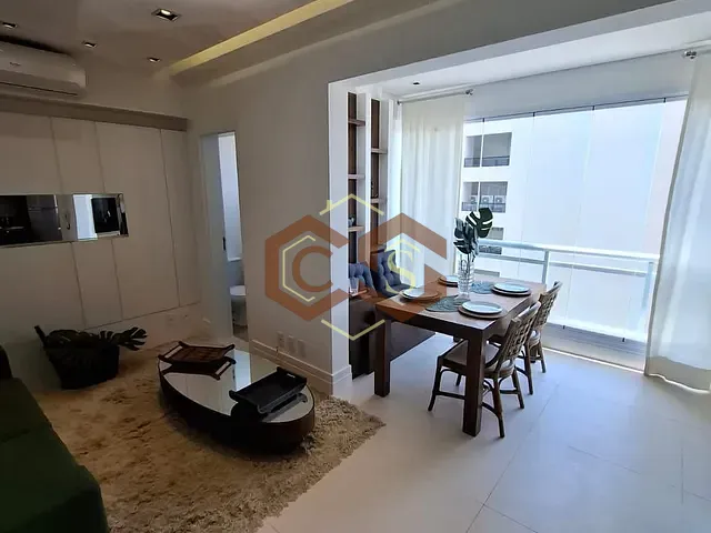 Apartamento com 55m² 1 quarto e 2 banheiros, para alugar, no bairro Vila Homero em Indaiatuba