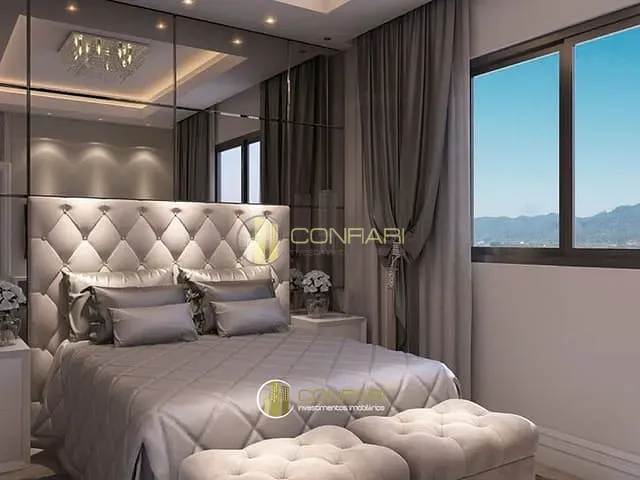 Apartamento com 140m² 3 quartos e 4 banheiros, à venda, no bairro Meia Praia em Itapema