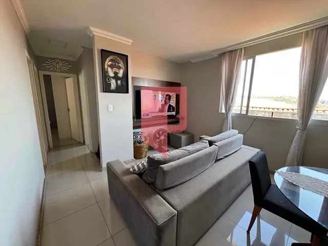 Apartamento com 60m² 3 quartos e 2 banheiros, para alugar, no bairro Caiçaras em Belo Horizonte